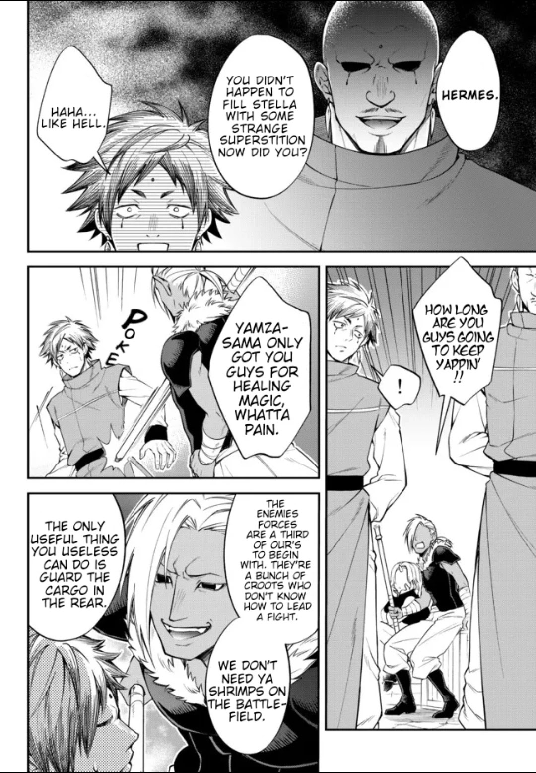 That Time I Was Reincarnated As A Slime Strange Tales: Monster Country Life Of Trinity Chapter 37 page 6 - Chapter 37: Veteran Soldiers Of The Camp