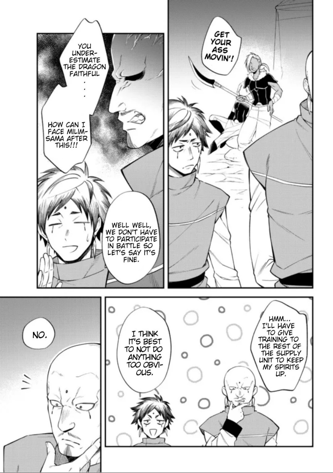 That Time I Was Reincarnated As A Slime Strange Tales: Monster Country Life Of Trinity Chapter 37 page 7 - Chapter 37: Veteran Soldiers Of The Camp