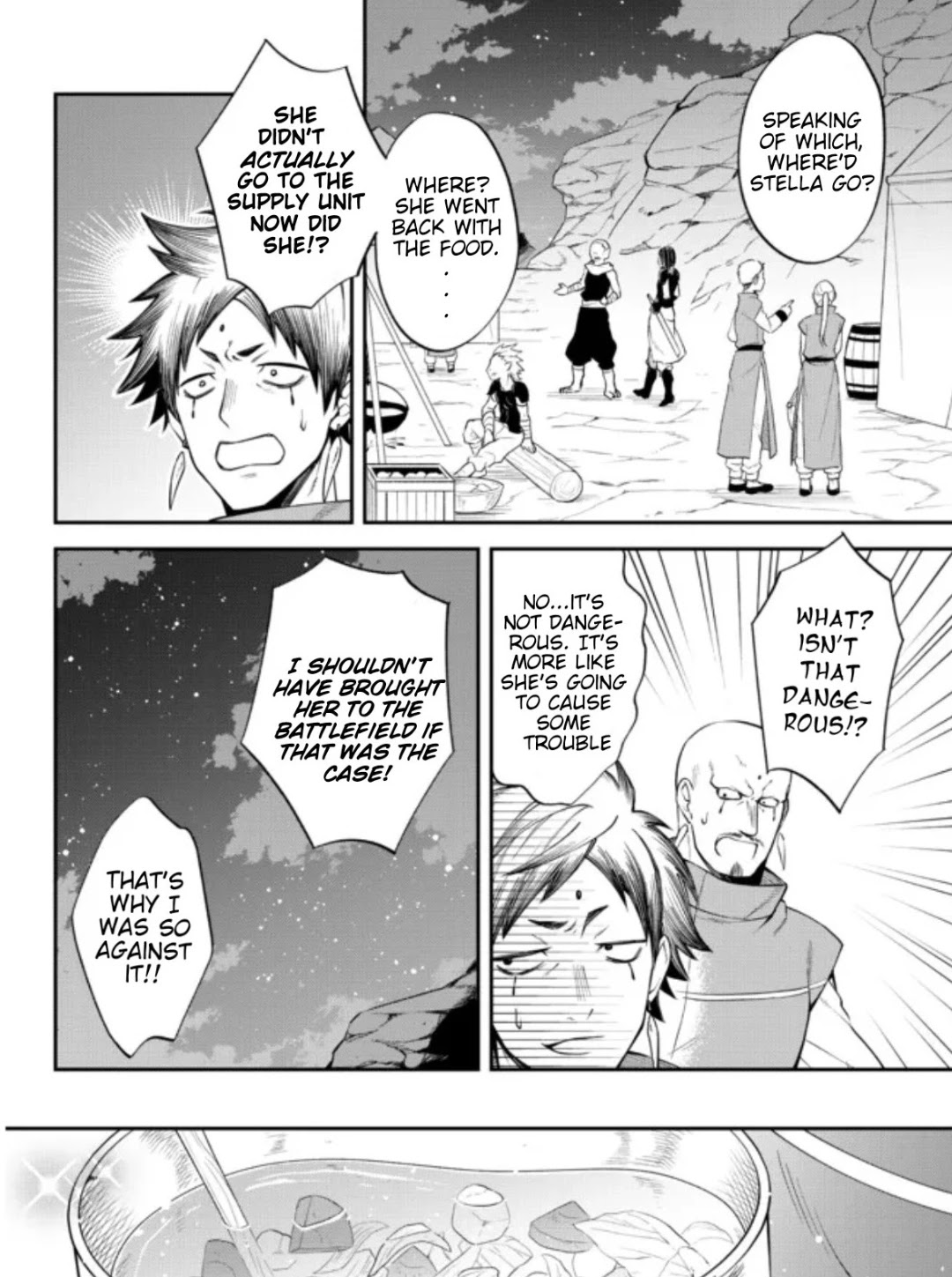 That Time I Was Reincarnated As A Slime Strange Tales: Monster Country Life Of Trinity Chapter 37 page 8 - Chapter 37: Veteran Soldiers Of The Camp