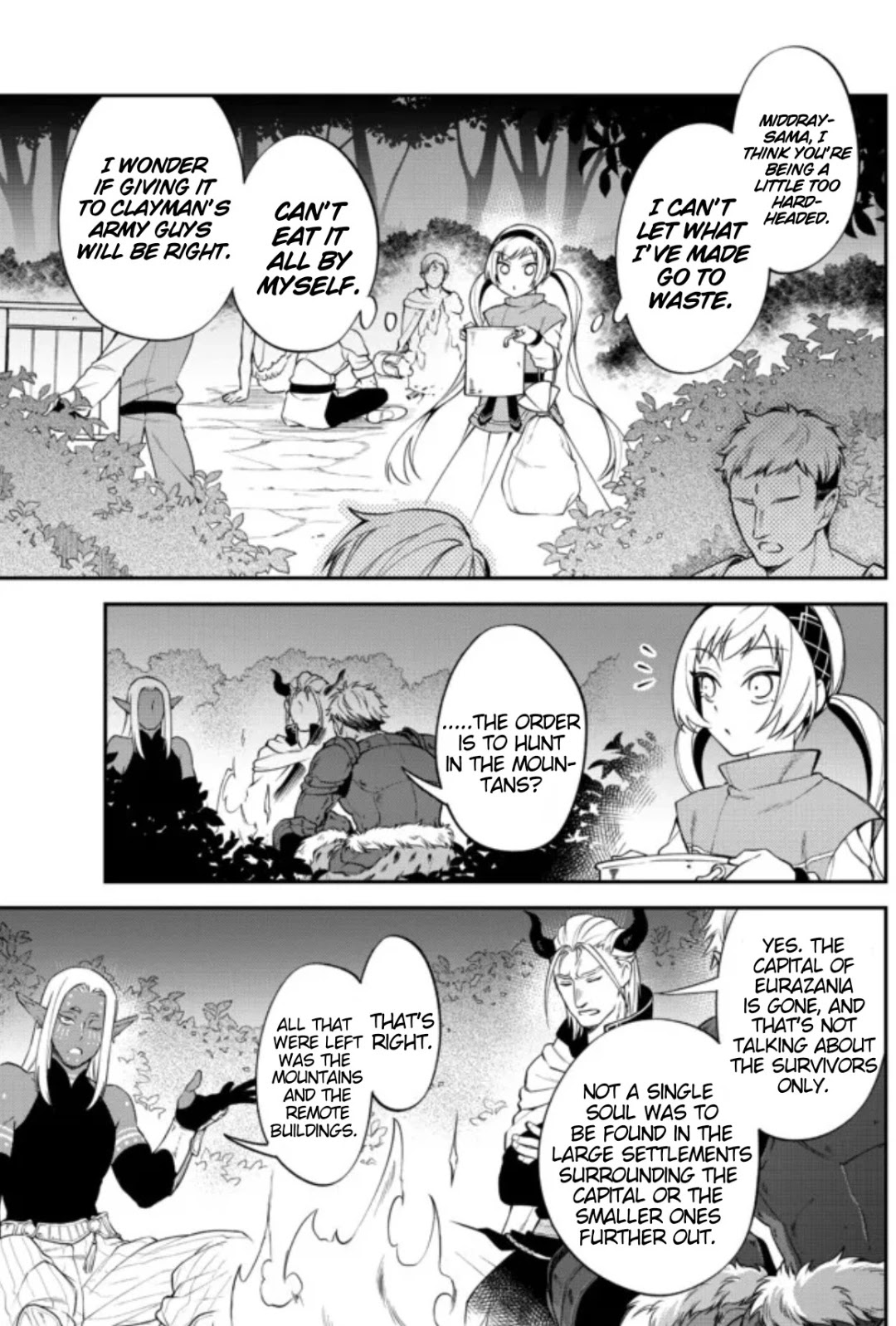 That Time I Was Reincarnated As A Slime Strange Tales: Monster Country Life Of Trinity Chapter 37 page 9 - Chapter 37: Veteran Soldiers Of The Camp