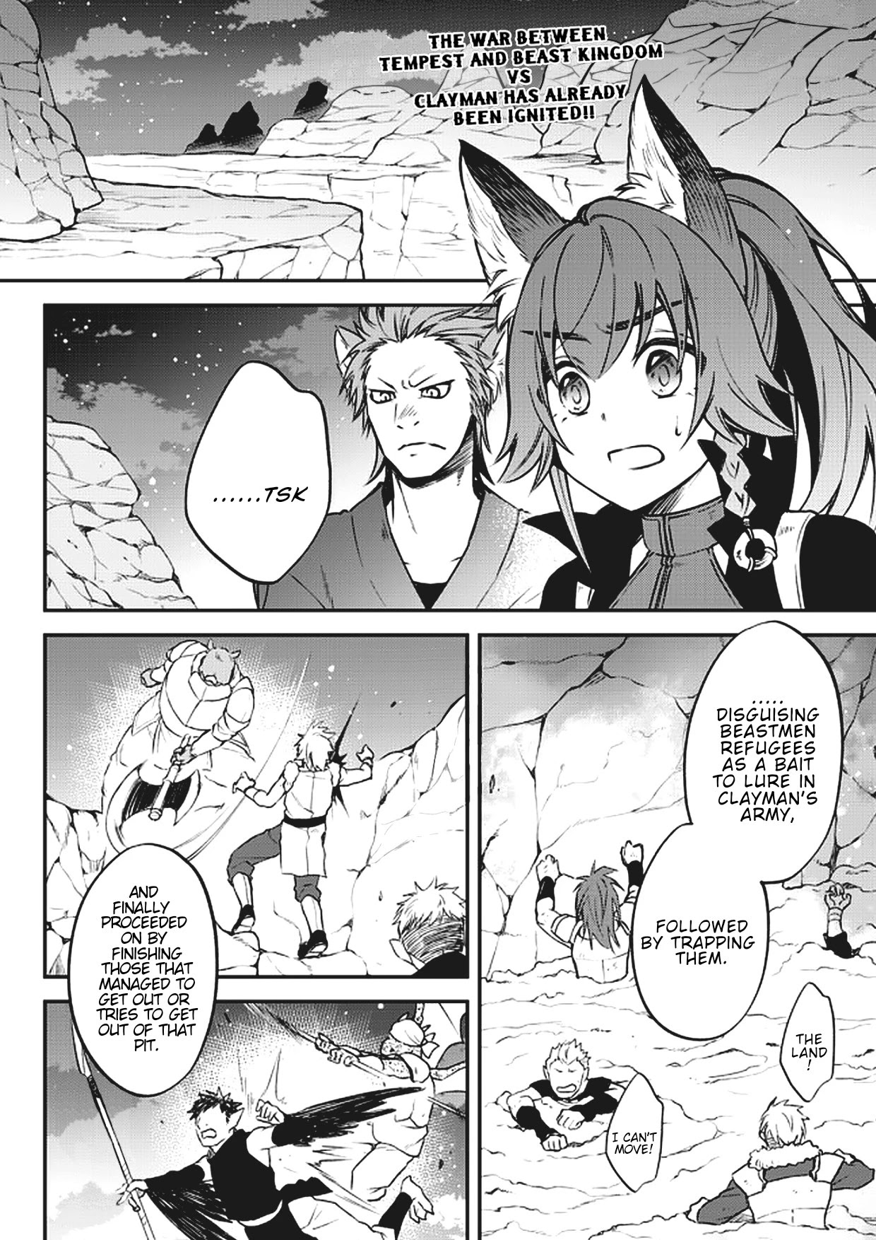 That Time I Was Reincarnated As A Slime Strange Tales: Monster Country Life Of Trinity Chapter 38 page 2 - Chapter 38: Reunion at the battleground