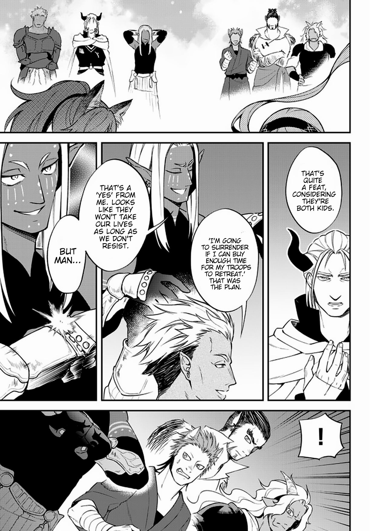 That Time I Was Reincarnated As A Slime Strange Tales: Monster Country Life Of Trinity Chapter 38 page 25 - Chapter 38: Reunion at the battleground