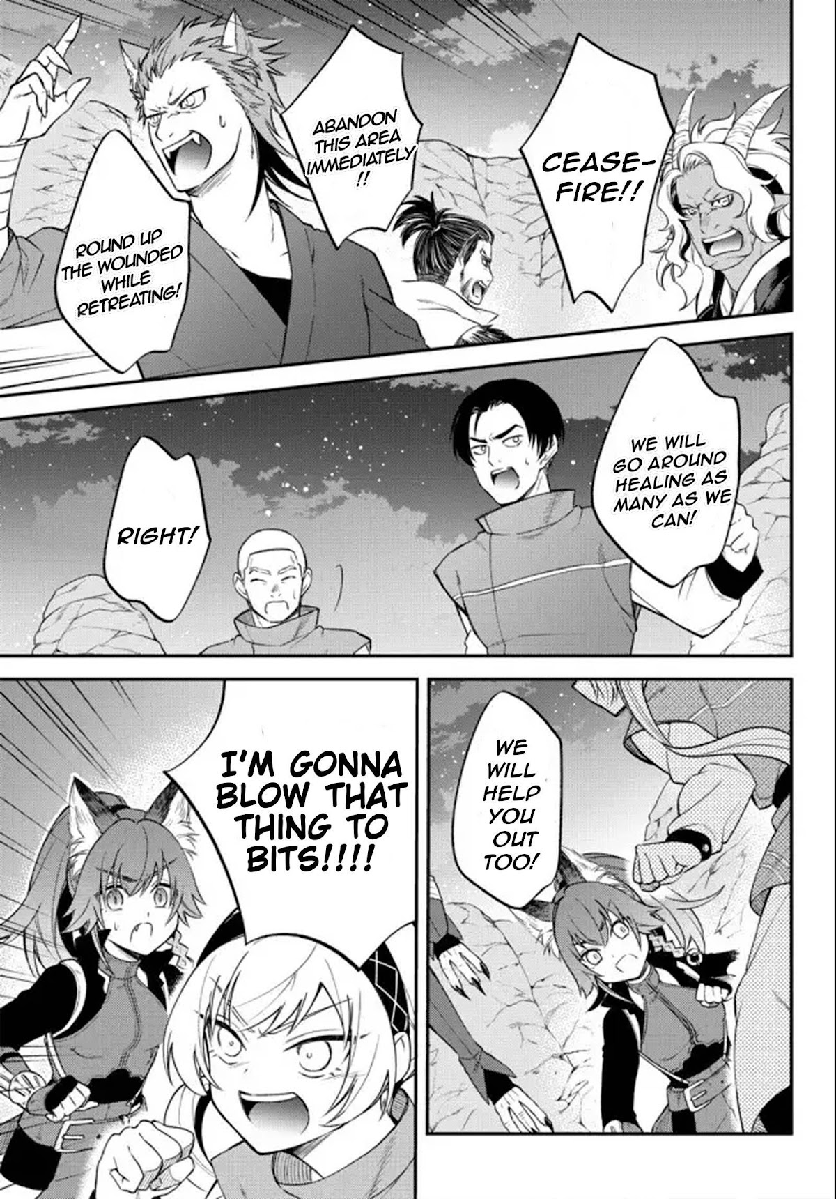 That Time I Was Reincarnated As A Slime Strange Tales: Monster Country Life Of Trinity Chapter 39 page 7 - Chapter 39: Reunion At The Battleground