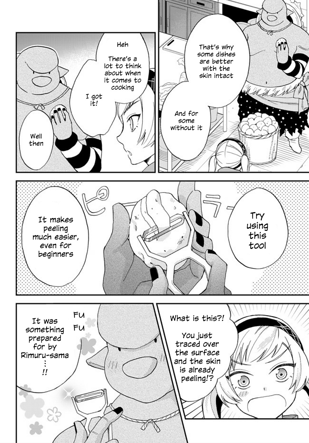 That Time I Was Reincarnated As A Slime Strange Tales: Monster Country Life Of Trinity Chapter 4 page 10 - Chapter 4: Let's Ask! The Road to Cooking!!