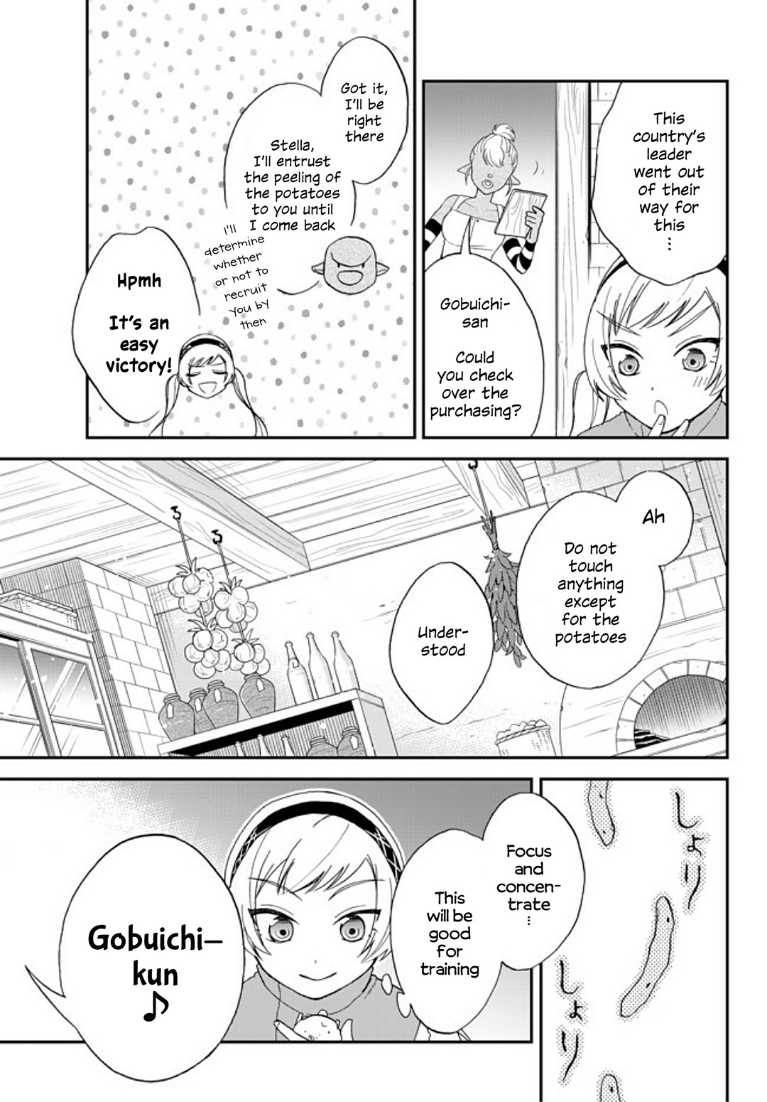 That Time I Was Reincarnated As A Slime Strange Tales: Monster Country Life Of Trinity Chapter 4 page 11 - Chapter 4: Let's Ask! The Road to Cooking!!