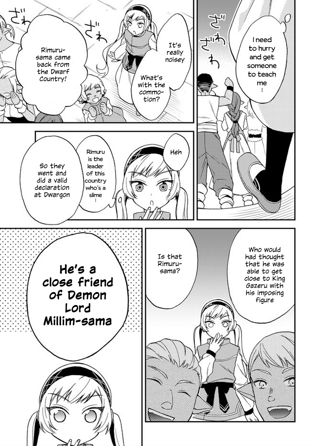 That Time I Was Reincarnated As A Slime Strange Tales: Monster Country Life Of Trinity Chapter 4 page 3 - Chapter 4: Let's Ask! The Road to Cooking!!