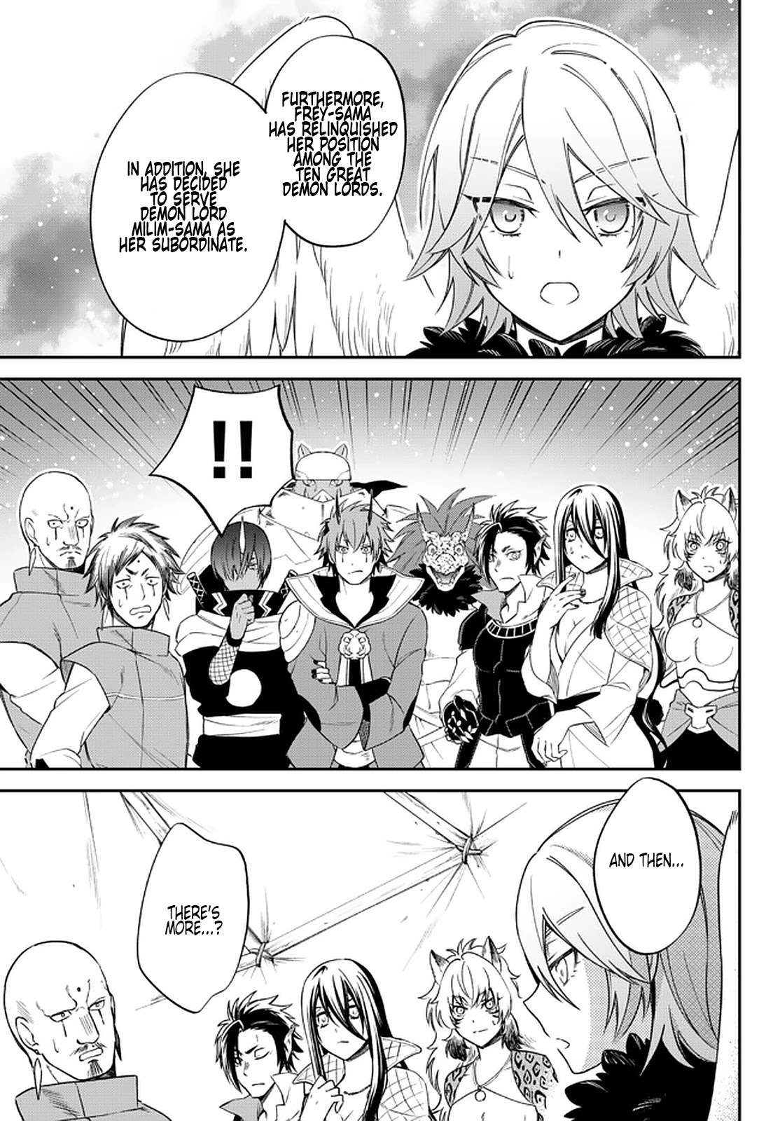 That Time I Was Reincarnated As A Slime Strange Tales: Monster Country Life Of Trinity Chapter 40 page 21 - Chapter 40: The Gathering