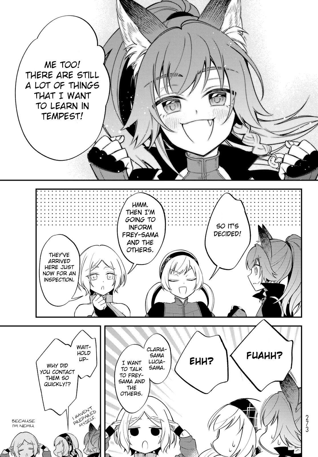 That Time I Was Reincarnated As A Slime Strange Tales: Monster Country Life Of Trinity Chapter 42 page 11 - Chapter 42: The Gathering (Part 3)