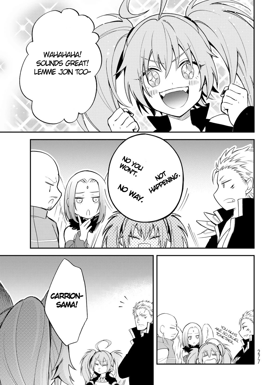 That Time I Was Reincarnated As A Slime Strange Tales: Monster Country Life Of Trinity Chapter 42 page 15 - Chapter 42: The Gathering (Part 3)