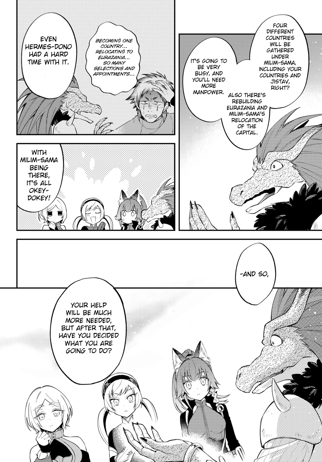 That Time I Was Reincarnated As A Slime Strange Tales: Monster Country Life Of Trinity Chapter 42 page 8 - Chapter 42: The Gathering (Part 3)