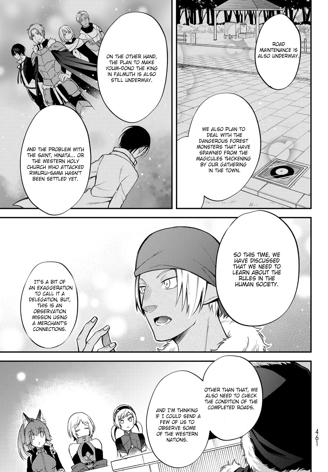 That Time I Was Reincarnated As A Slime Strange Tales: Monster Country Life Of Trinity Chapter 43 page 13 - Chapter 43: Exciting New Duty