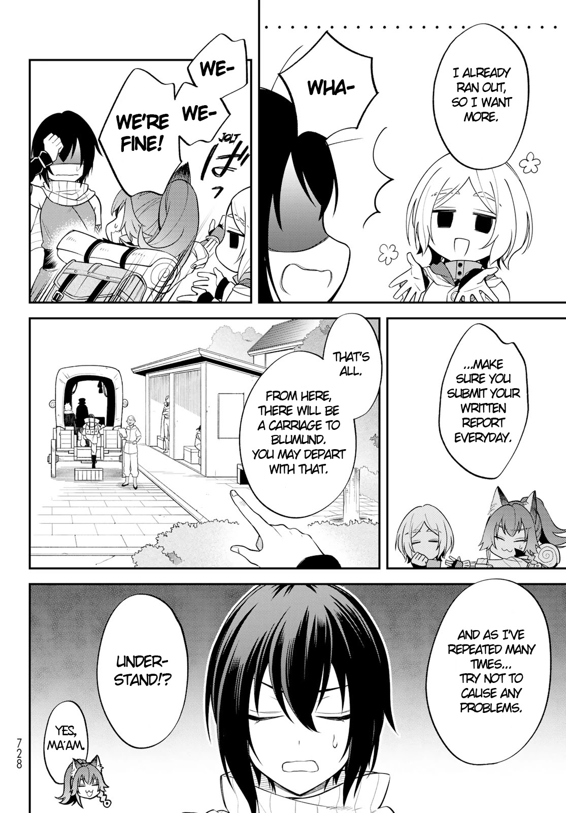 That Time I Was Reincarnated As A Slime Strange Tales: Monster Country Life Of Trinity Chapter 44 page 10 - Chapter 44: The Departure