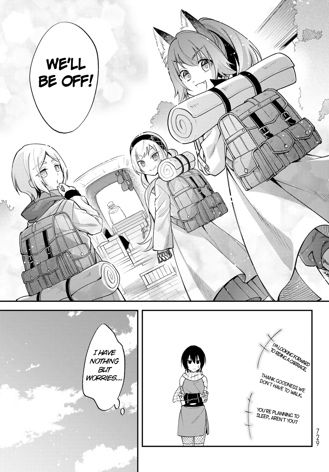 That Time I Was Reincarnated As A Slime Strange Tales: Monster Country Life Of Trinity Chapter 44 page 11 - Chapter 44: The Departure