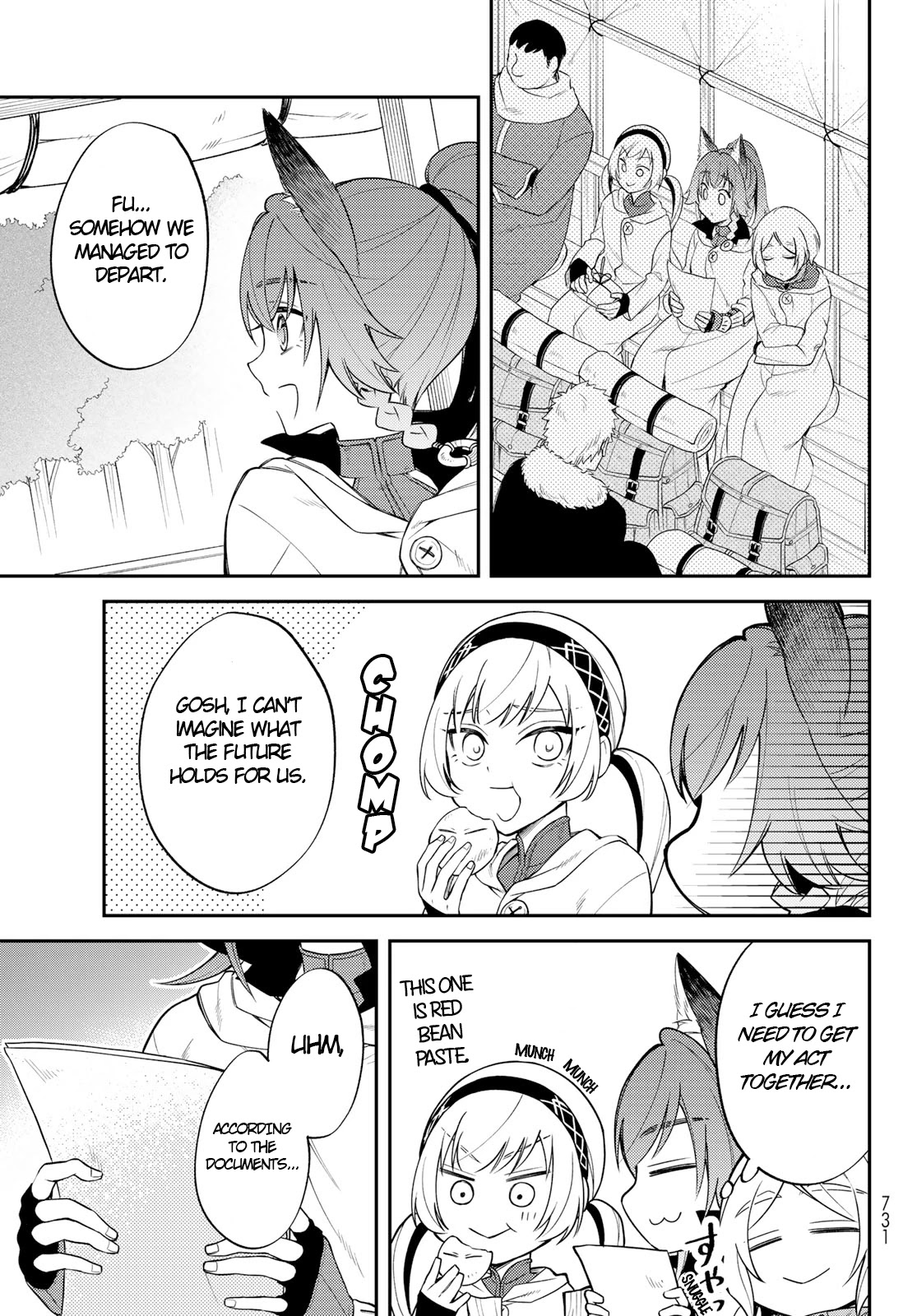 That Time I Was Reincarnated As A Slime Strange Tales: Monster Country Life Of Trinity Chapter 44 page 13 - Chapter 44: The Departure