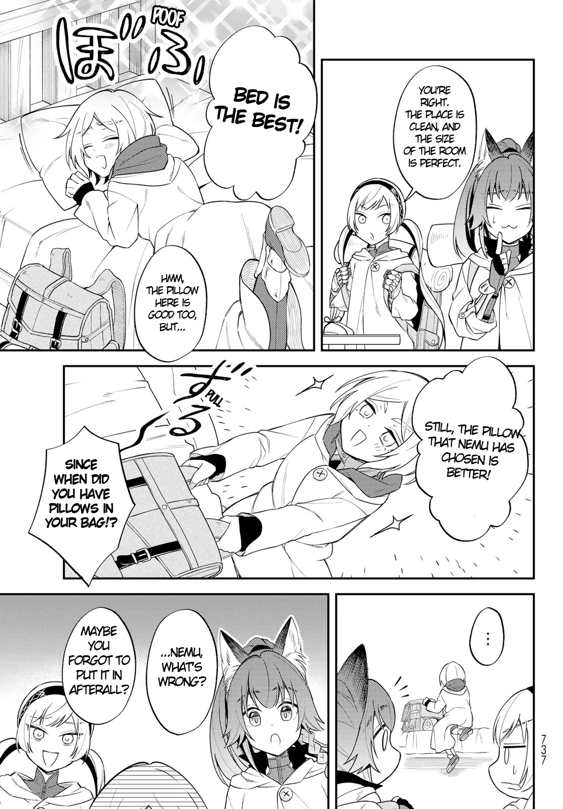 That Time I Was Reincarnated As A Slime Strange Tales: Monster Country Life Of Trinity Chapter 44 page 19 - Chapter 44: The Departure