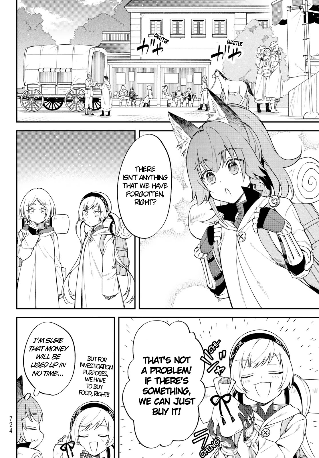 That Time I Was Reincarnated As A Slime Strange Tales: Monster Country Life Of Trinity Chapter 44 page 6 - Chapter 44: The Departure
