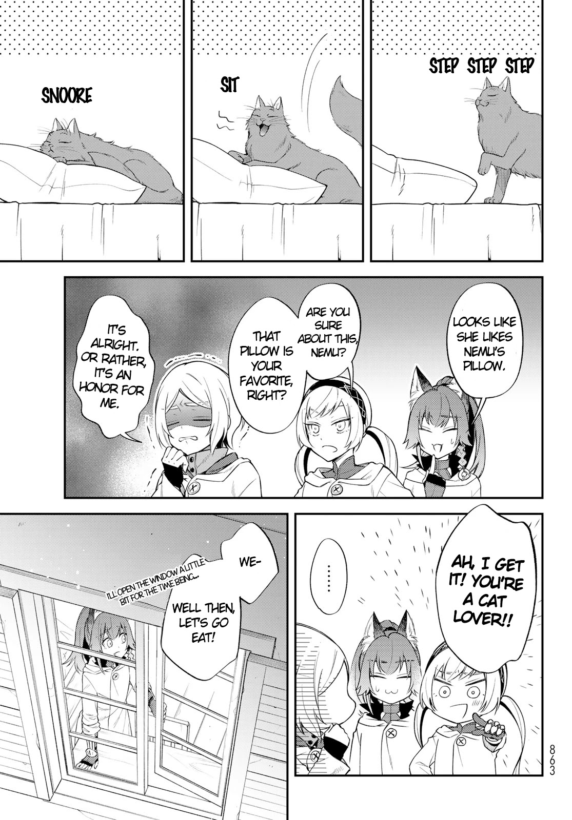 That Time I Was Reincarnated As A Slime Strange Tales: Monster Country Life Of Trinity Chapter 45 page 4 - Chapter 45: The Departure (Part 2)