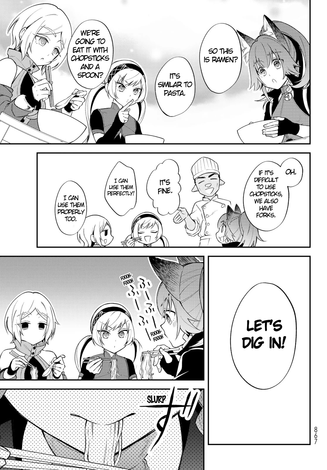 That Time I Was Reincarnated As A Slime Strange Tales: Monster Country Life Of Trinity Chapter 45 page 8 - Chapter 45: The Departure (Part 2)