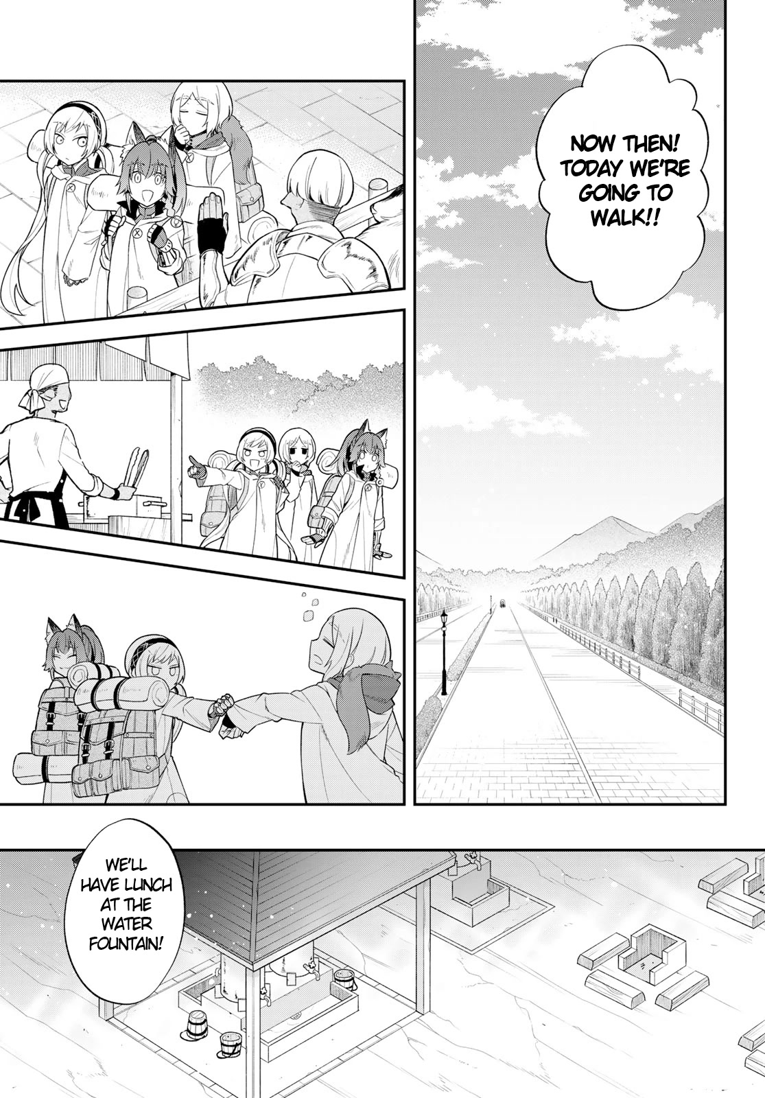 That Time I Was Reincarnated As A Slime Strange Tales: Monster Country Life Of Trinity Chapter 46 page 5 - Chapter 46: Our First Human Country (Part 1)