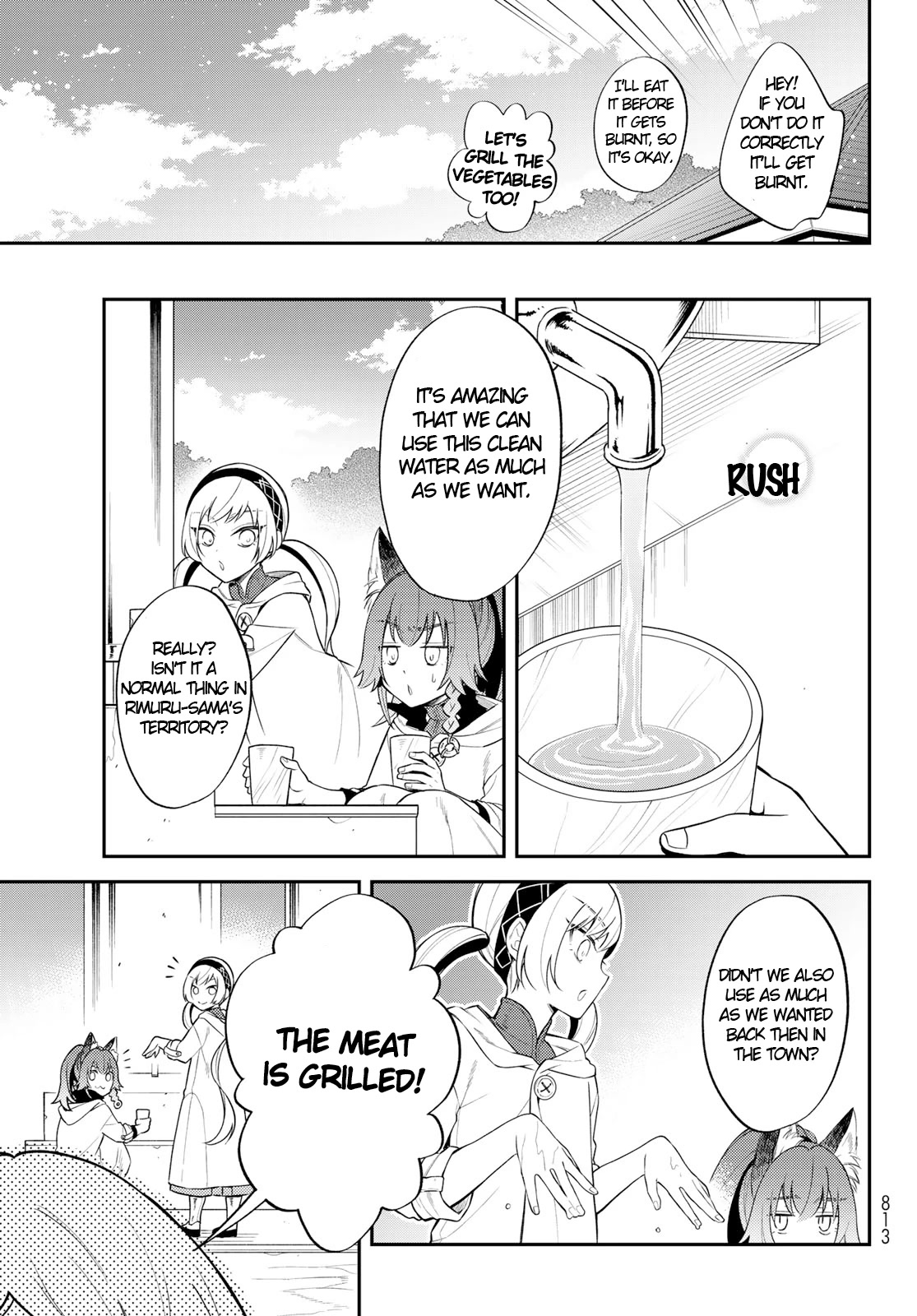That Time I Was Reincarnated As A Slime Strange Tales: Monster Country Life Of Trinity Chapter 46 page 7 - Chapter 46: Our First Human Country (Part 1)