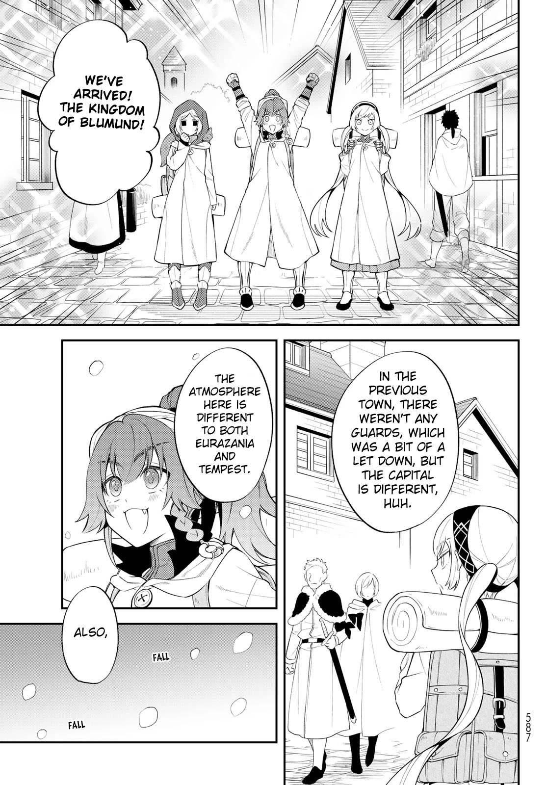 That Time I Was Reincarnated As A Slime Strange Tales: Monster Country Life Of Trinity Chapter 47 page 2 - Chapter 47: Our First Human Country (Part 2)