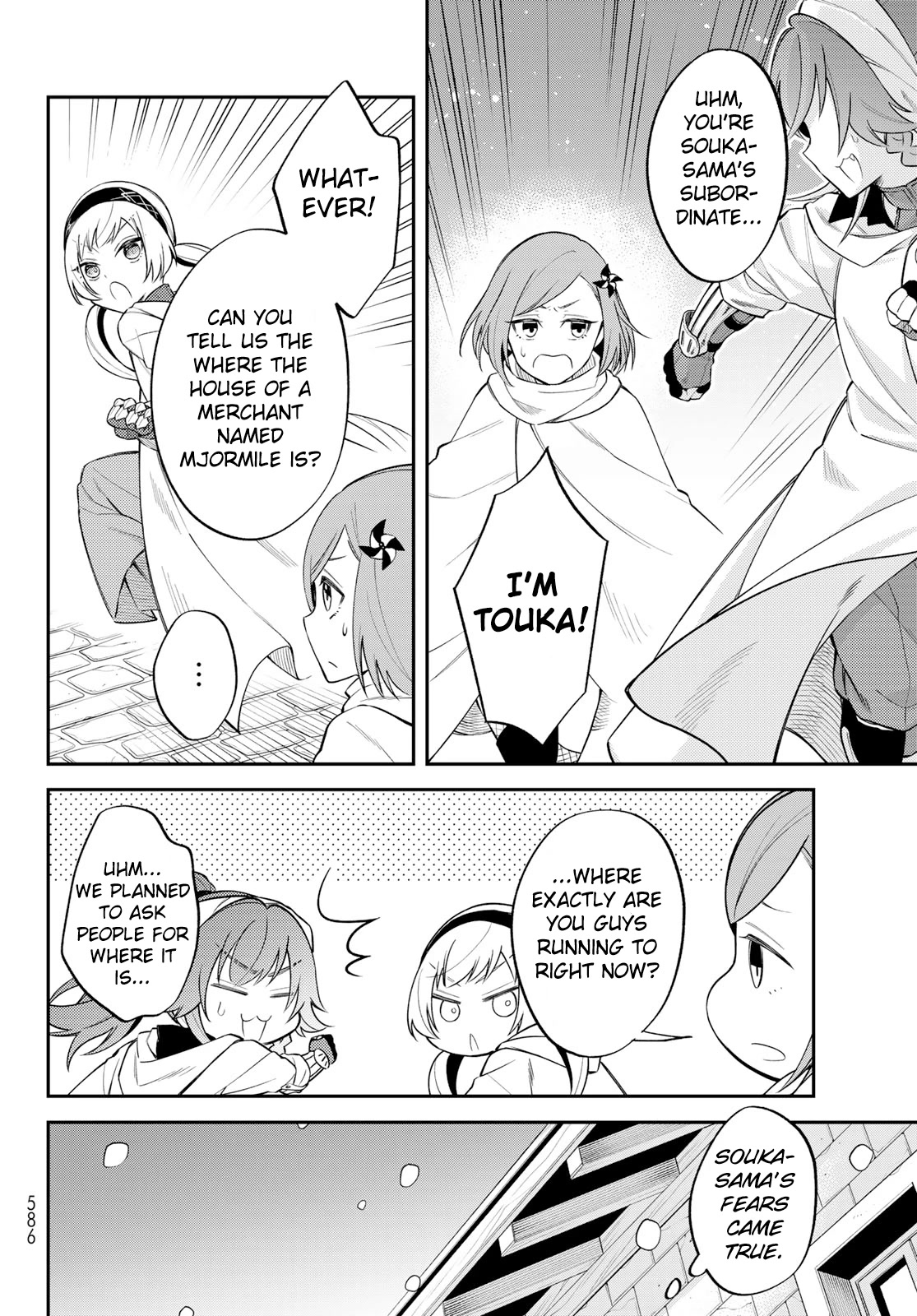 That Time I Was Reincarnated As A Slime Strange Tales: Monster Country Life Of Trinity Chapter 48 page 4 - Chapter 48: Running Through Blumund (Part 1)