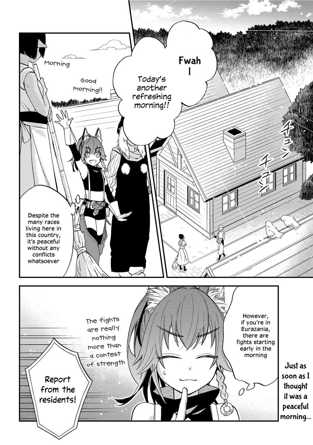 That Time I Was Reincarnated As A Slime Strange Tales: Monster Country Life Of Trinity Chapter 5 page 2 - Chapter 5: It's Hopeless, a Fearless Intruder!