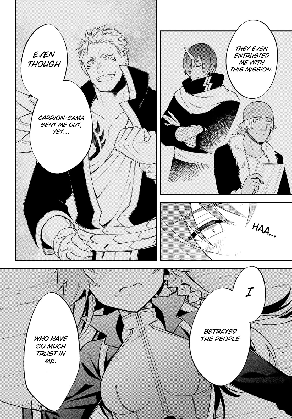 That Time I Was Reincarnated As A Slime Strange Tales: Monster Country Life Of Trinity Chapter 50 page 34 - Chapter 50: Running Through Blumund (Part 3)