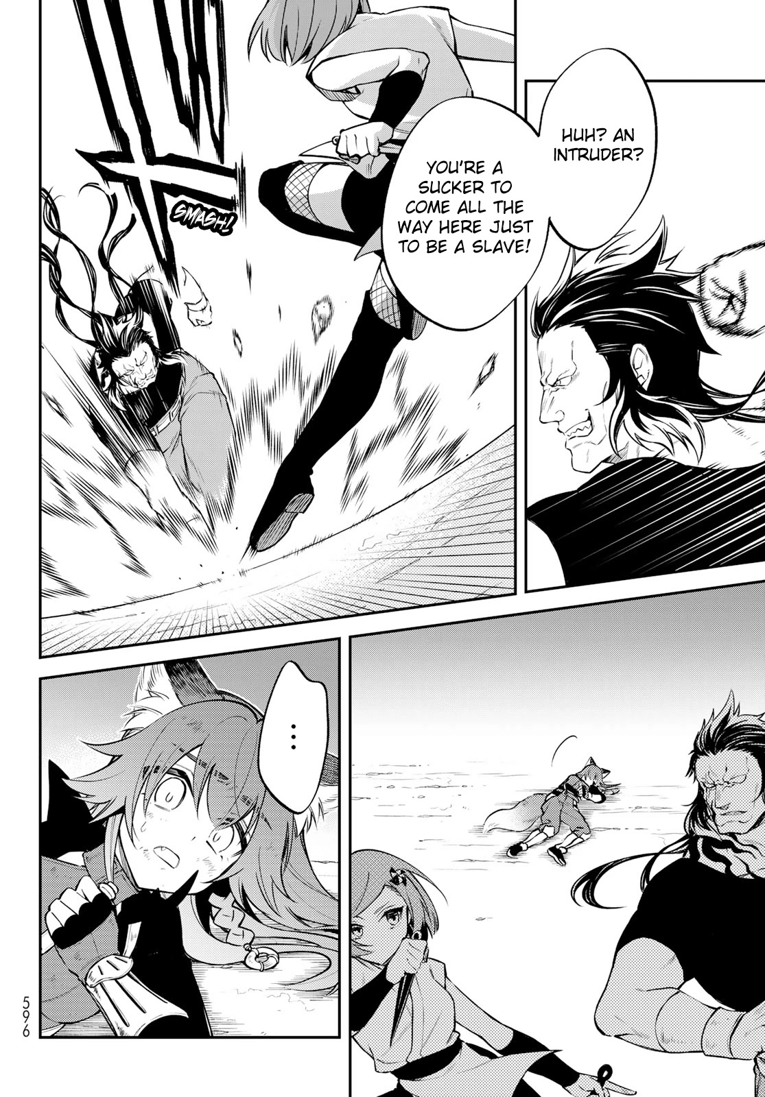That Time I Was Reincarnated As A Slime Strange Tales: Monster Country Life Of Trinity Chapter 51 page 4 - Chapter 51: Running Through Blumund (Part 4)