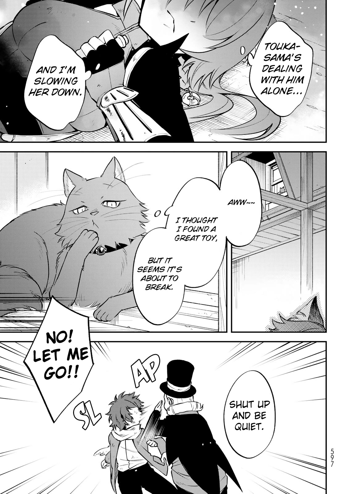 That Time I Was Reincarnated As A Slime Strange Tales: Monster Country Life Of Trinity Chapter 51 page 5 - Chapter 51: Running Through Blumund (Part 4)
