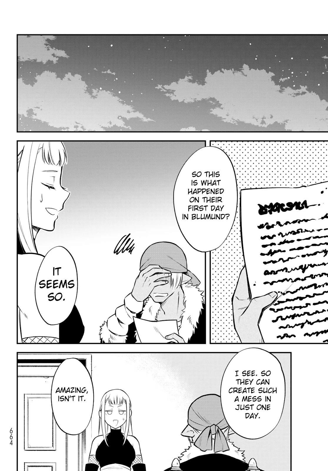 That Time I Was Reincarnated As A Slime Strange Tales: Monster Country Life Of Trinity Chapter 52 page 17 - Chapter 52: Running Through Blumund (Part 5)
