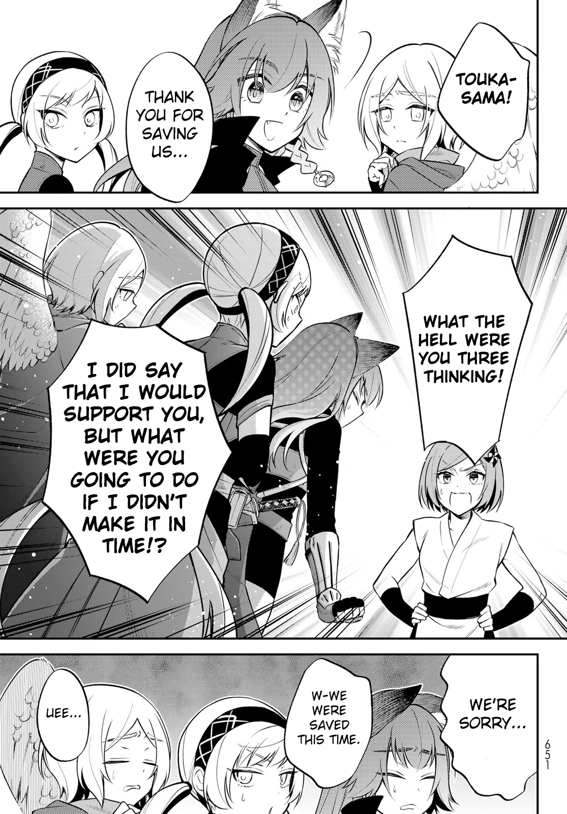That Time I Was Reincarnated As A Slime Strange Tales: Monster Country Life Of Trinity Chapter 52 page 4 - Chapter 52: Running Through Blumund (Part 5)