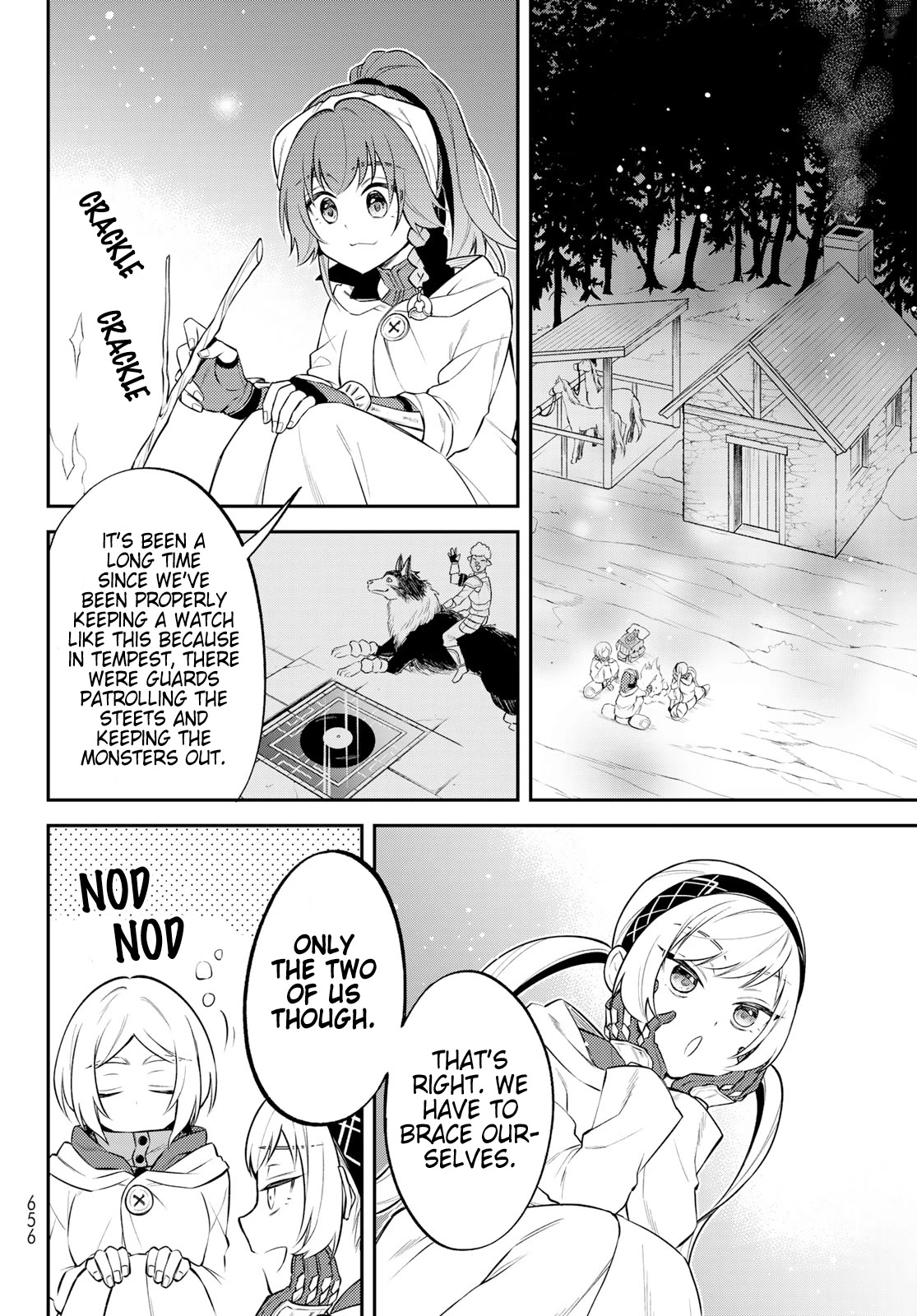 That Time I Was Reincarnated As A Slime Strange Tales: Monster Country Life Of Trinity Chapter 54 page 14 - Chapter 54: Practice in a Dream (Part 1)