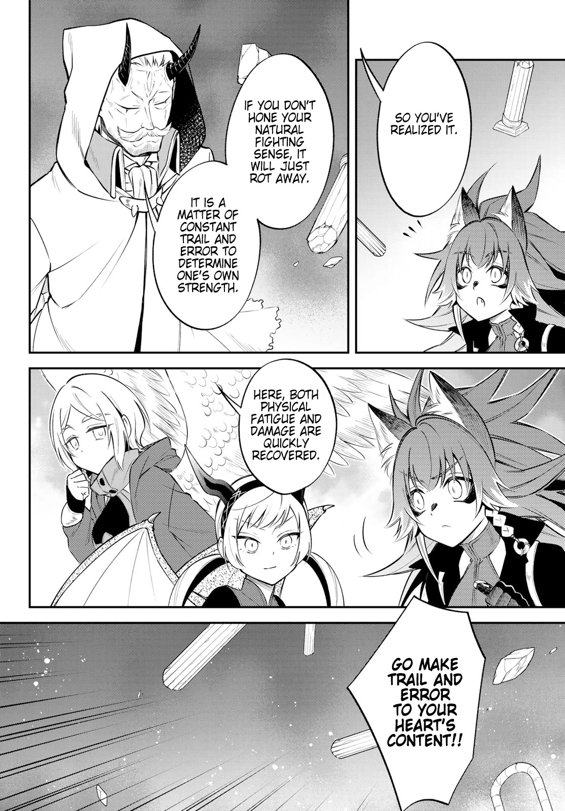 That Time I Was Reincarnated As A Slime Strange Tales: Monster Country Life Of Trinity Chapter 55 page 11 - Chapter 55: Practice in a Dream (Part 2)