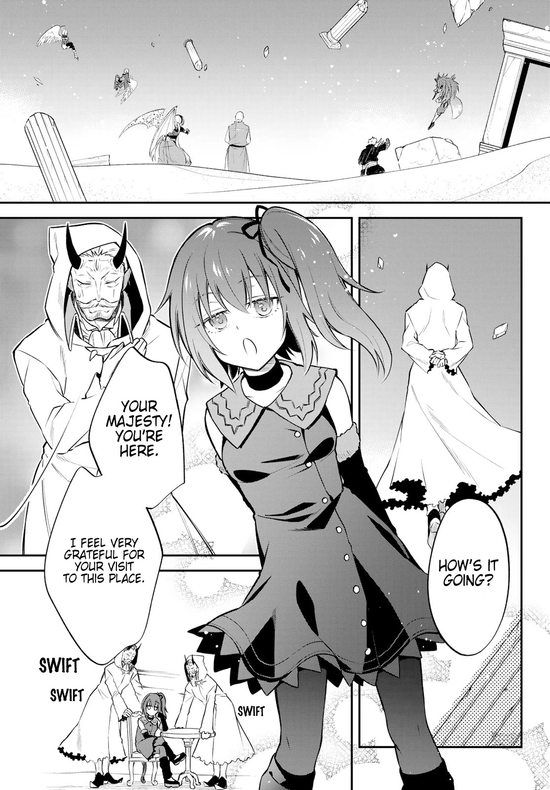 That Time I Was Reincarnated As A Slime Strange Tales: Monster Country Life Of Trinity Chapter 55 page 12 - Chapter 55: Practice in a Dream (Part 2)