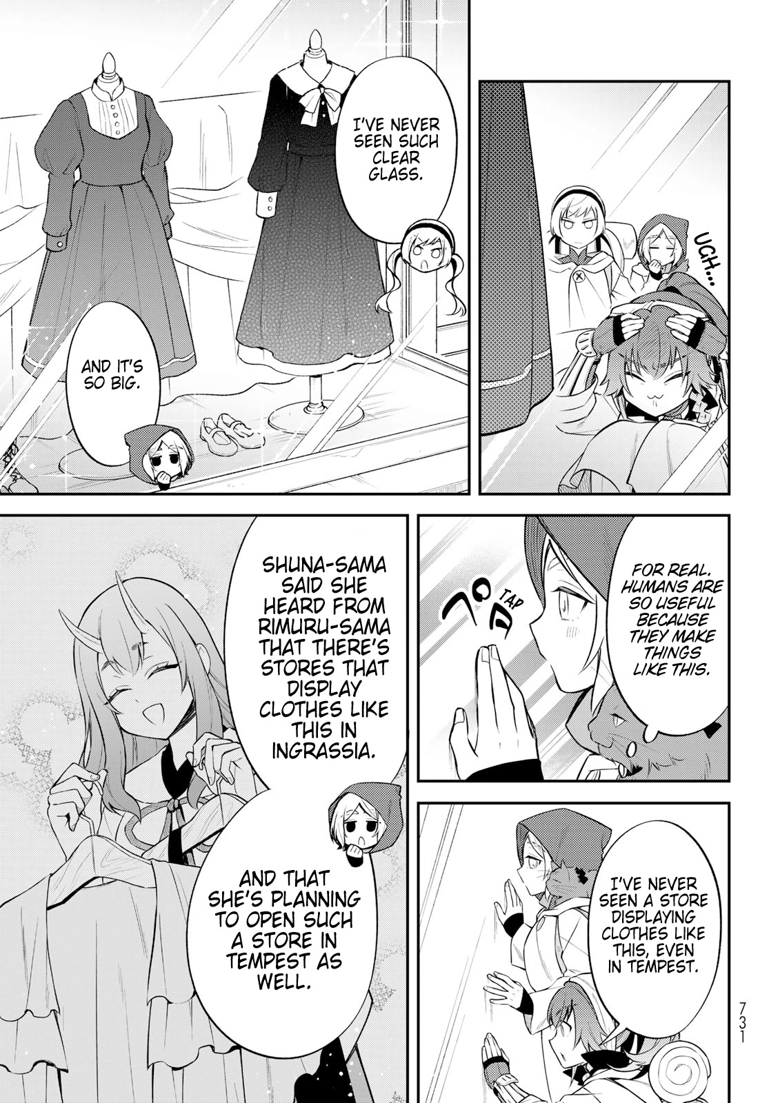 That Time I Was Reincarnated As A Slime Strange Tales: Monster Country Life Of Trinity Chapter 56 page 13 - Chapter 56: Trinity in Ingrassia (Part 1)