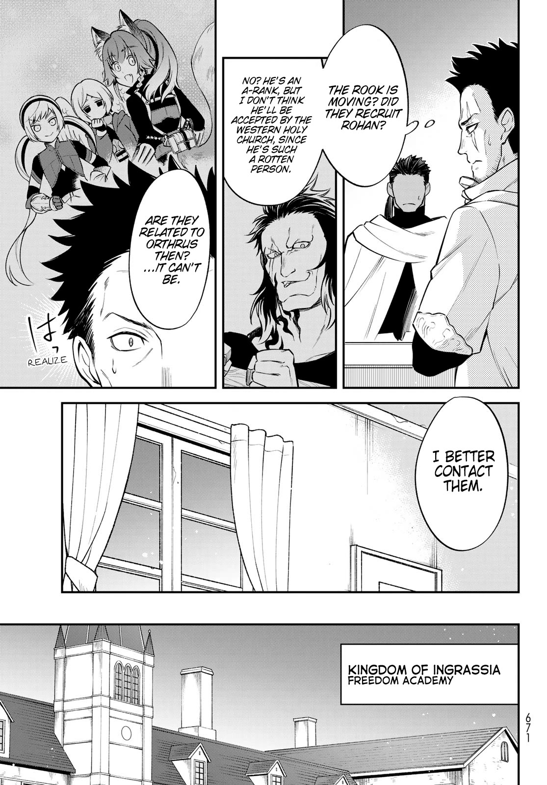 That Time I Was Reincarnated As A Slime Strange Tales: Monster Country Life Of Trinity Chapter 59 page 7 - Chapter 59: Looming Crisis