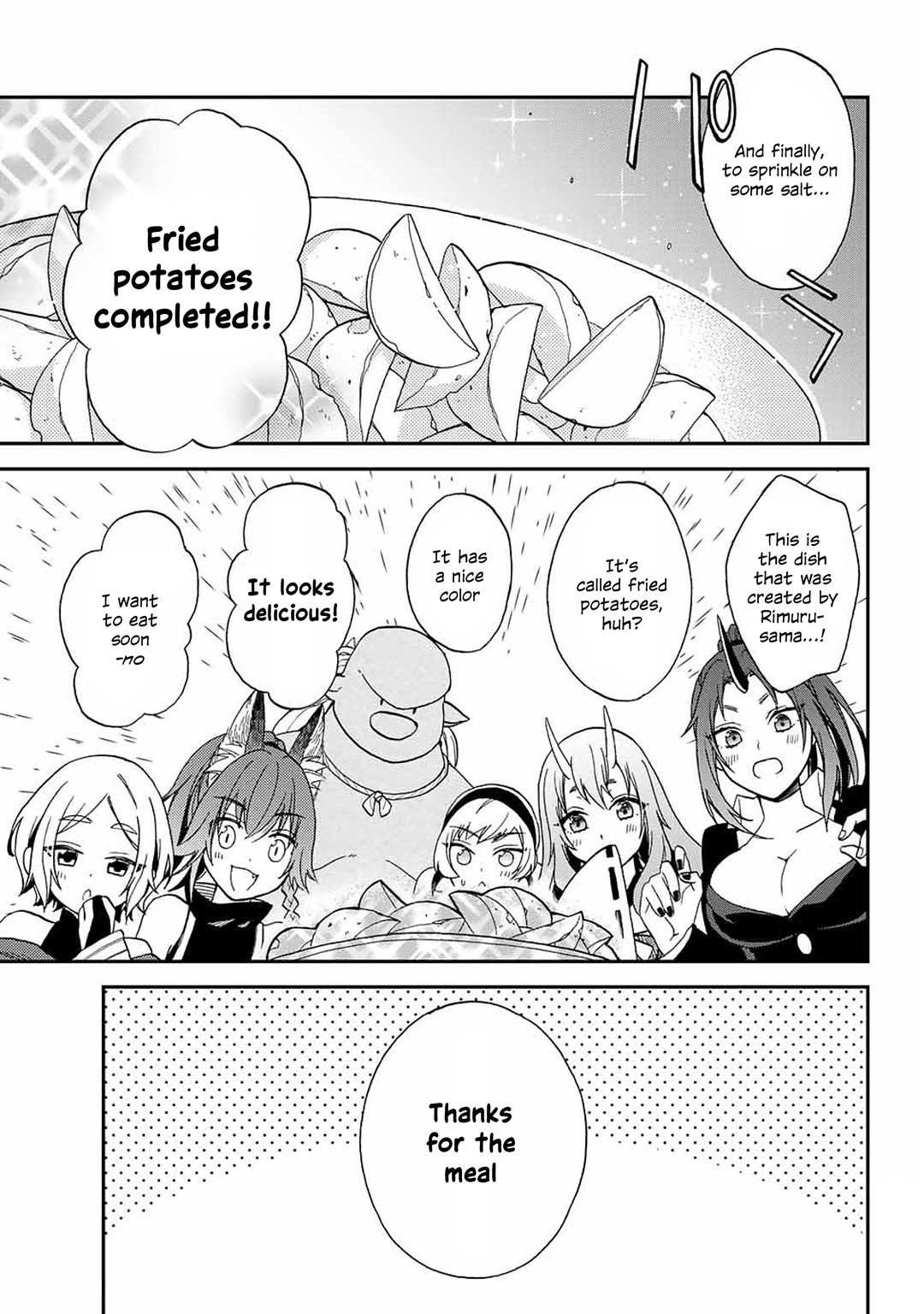 That Time I Was Reincarnated As A Slime Strange Tales: Monster Country Life Of Trinity Chapter 6 page 17 - Chapter 6: I'll Do It! I'll Sway Your Hearts With My Very First Cooking