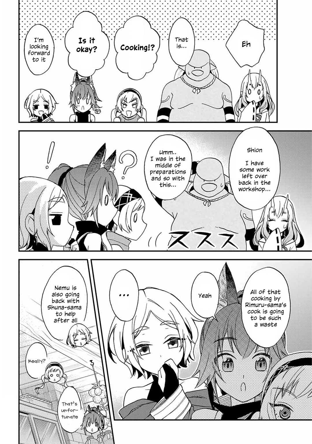 That Time I Was Reincarnated As A Slime Strange Tales: Monster Country Life Of Trinity Chapter 6 page 20 - Chapter 6: I'll Do It! I'll Sway Your Hearts With My Very First Cooking