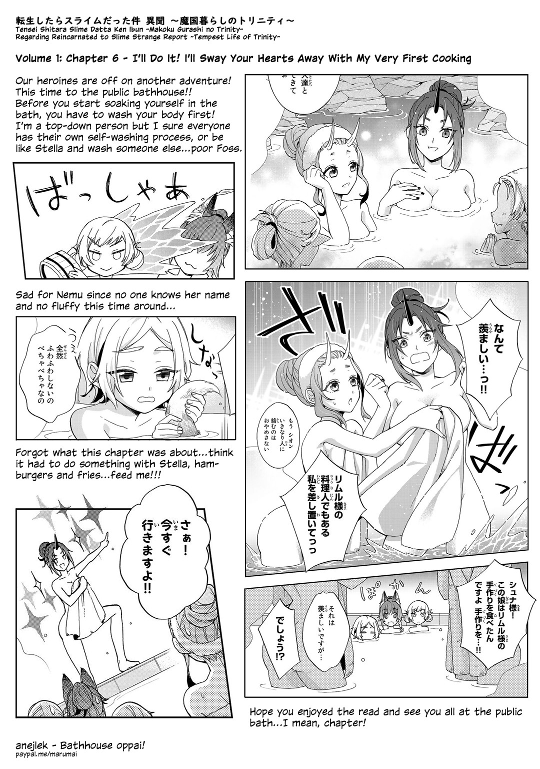 That Time I Was Reincarnated As A Slime Strange Tales: Monster Country Life Of Trinity Chapter 6 page 22 - Chapter 6: I'll Do It! I'll Sway Your Hearts With My Very First Cooking