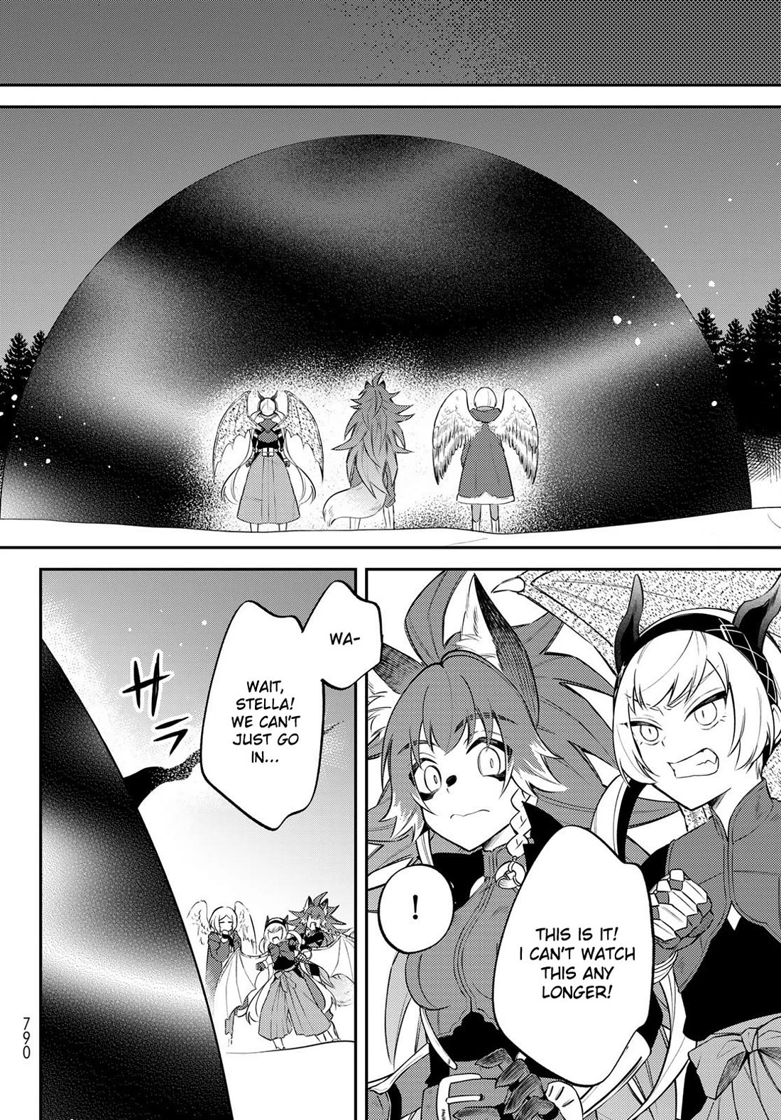 That Time I Was Reincarnated As A Slime Strange Tales: Monster Country Life Of Trinity Chapter 61 page 12 - Chapter 61: Parting gift
