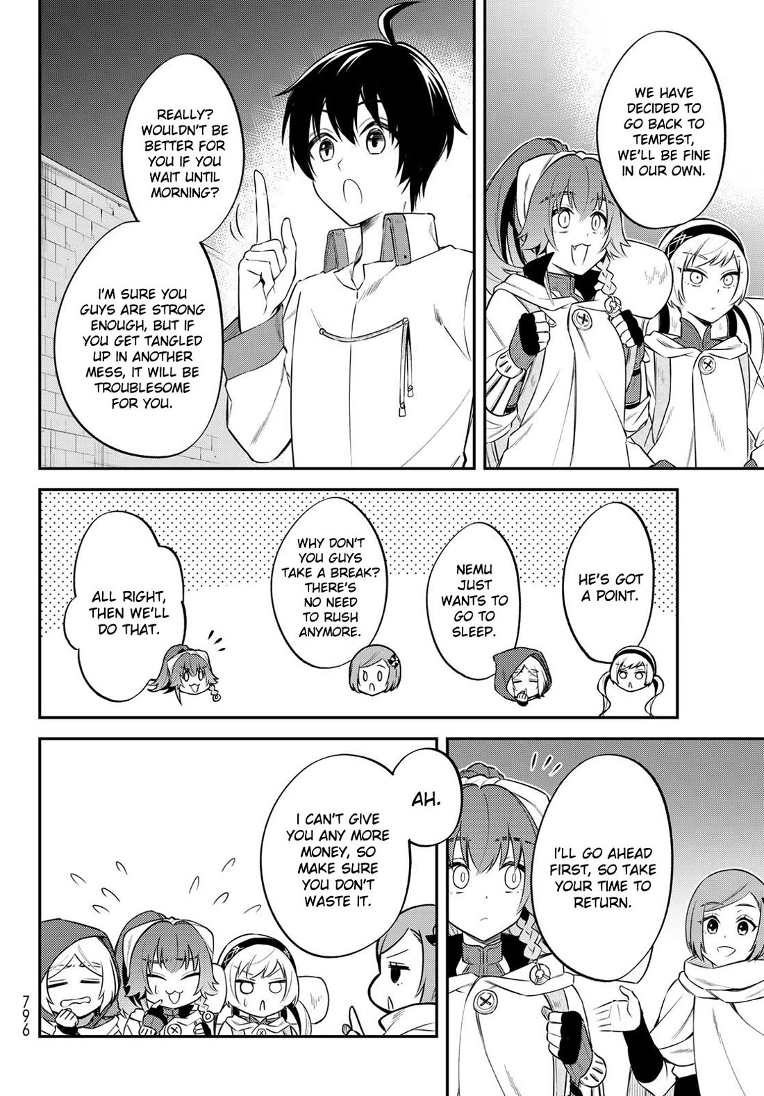 That Time I Was Reincarnated As A Slime Strange Tales: Monster Country Life Of Trinity Chapter 61 page 18 - Chapter 61: Parting gift