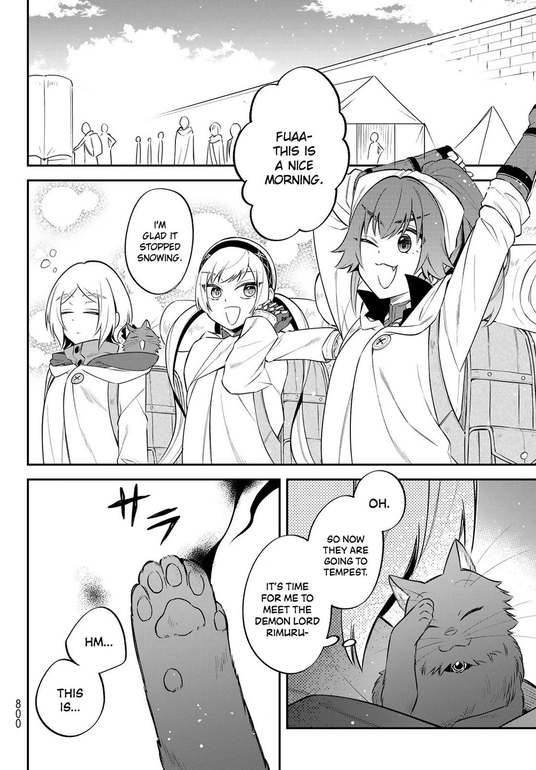 That Time I Was Reincarnated As A Slime Strange Tales: Monster Country Life Of Trinity Chapter 61 page 22 - Chapter 61: Parting gift