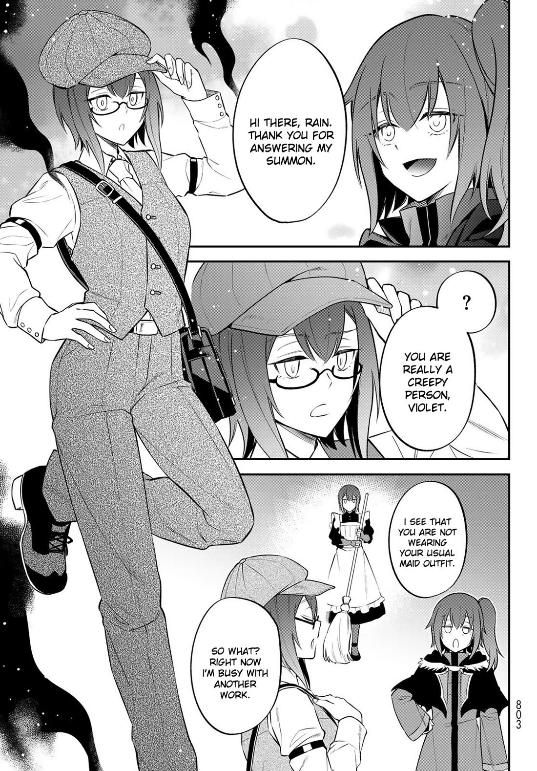 That Time I Was Reincarnated As A Slime Strange Tales: Monster Country Life Of Trinity Chapter 61 page 25 - Chapter 61: Parting gift