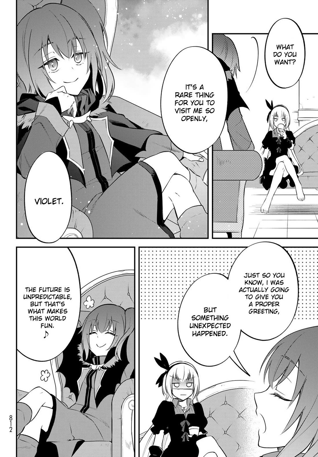 That Time I Was Reincarnated As A Slime Strange Tales: Monster Country Life Of Trinity Chapter 61 page 34 - Chapter 61: Parting gift
