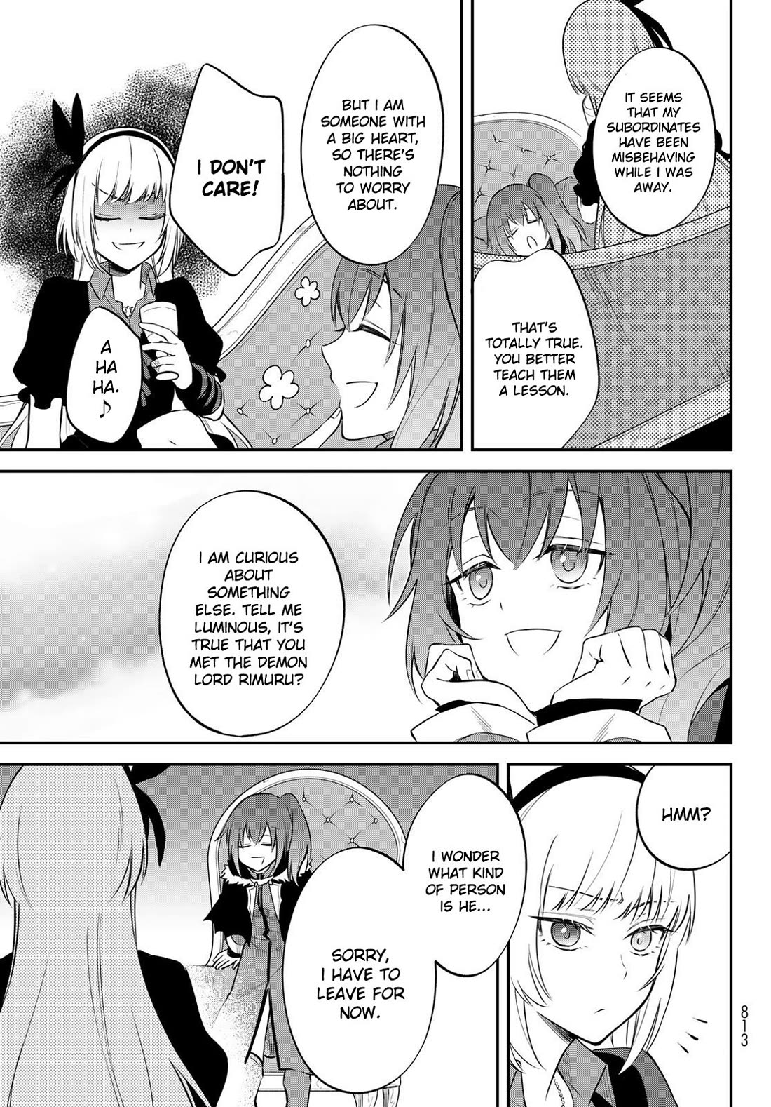 That Time I Was Reincarnated As A Slime Strange Tales: Monster Country Life Of Trinity Chapter 61 page 35 - Chapter 61: Parting gift