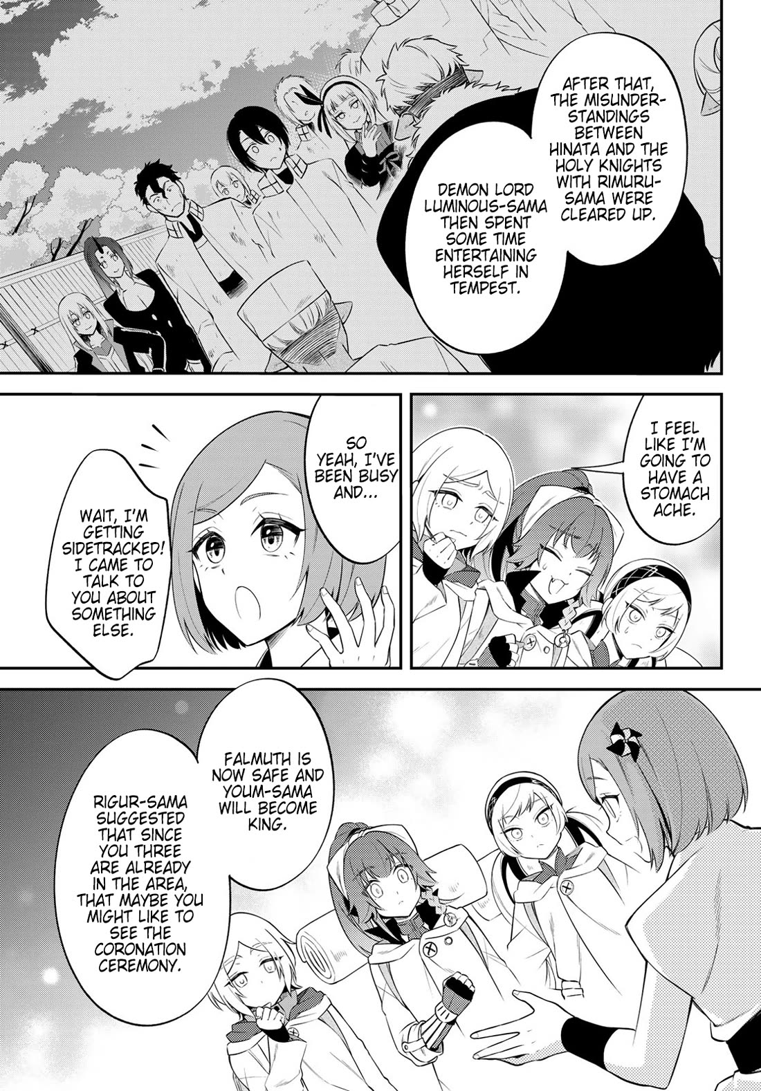 That Time I Was Reincarnated As A Slime Strange Tales: Monster Country Life Of Trinity Chapter 62 page 11 - Chapter 62: The Journey Continues