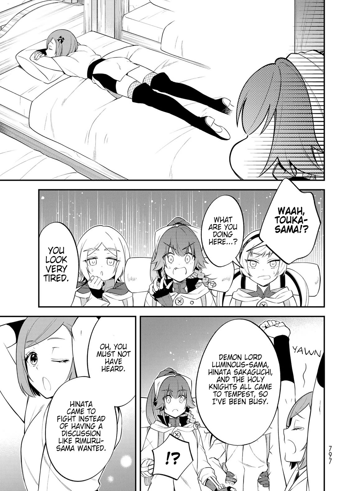 That Time I Was Reincarnated As A Slime Strange Tales: Monster Country Life Of Trinity Chapter 62 page 7 - Chapter 62: The Journey Continues