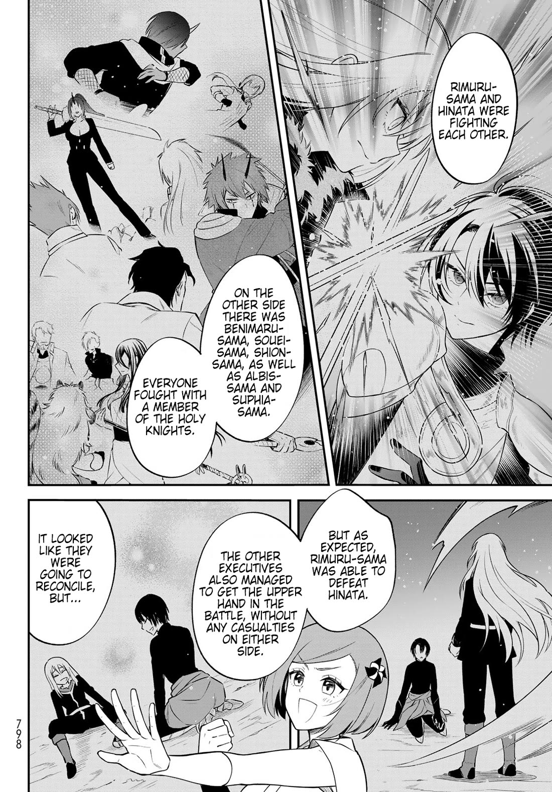 That Time I Was Reincarnated As A Slime Strange Tales: Monster Country Life Of Trinity Chapter 62 page 8 - Chapter 62: The Journey Continues