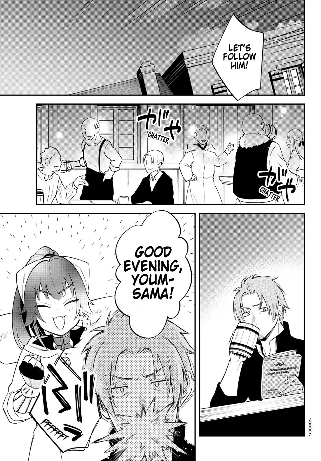 That Time I Was Reincarnated As A Slime Strange Tales: Monster Country Life Of Trinity Chapter 65 page 11 - Chapter 65: A Tavern in Chaos